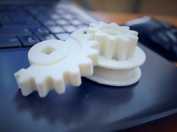 Прототип методом 3Д печати шестерни