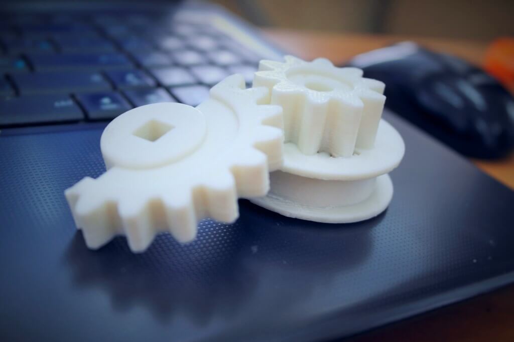 Прототип методом 3Д печати шестерни - пример - мастерская creat3d